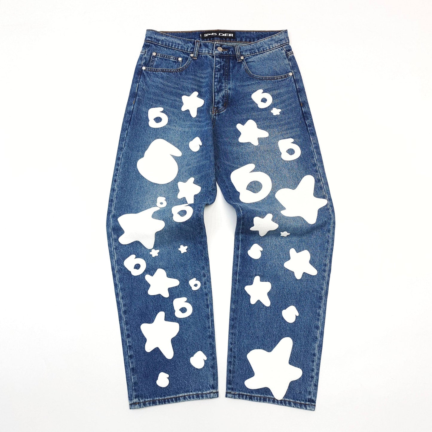 Blaue Hose