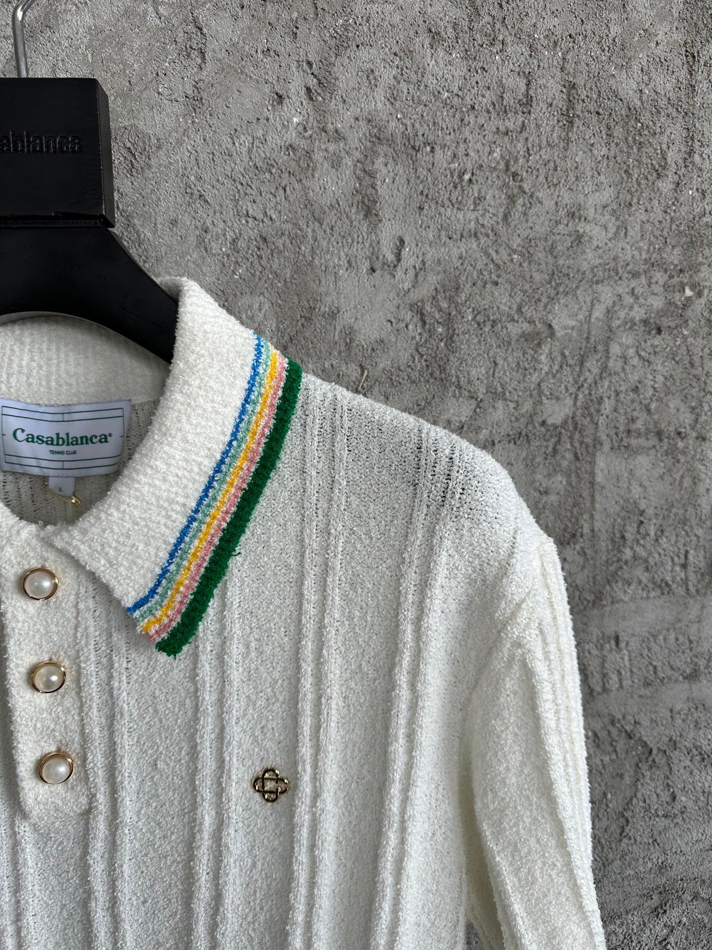 Mehrfarbiges Polo