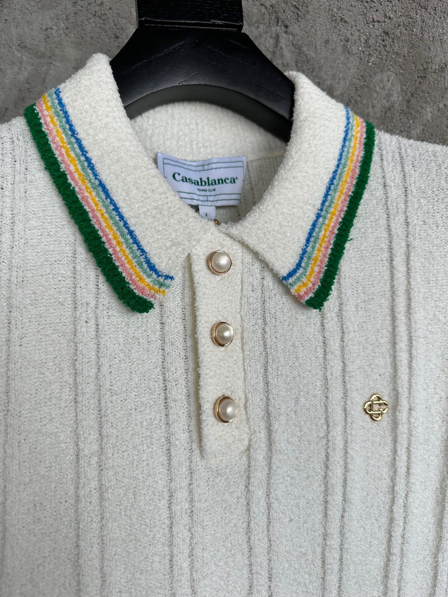 Mehrfarbiges Polo