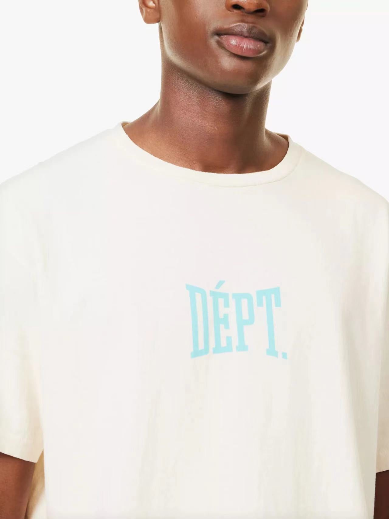 White and Black T-shirt - FashionHype.xyz