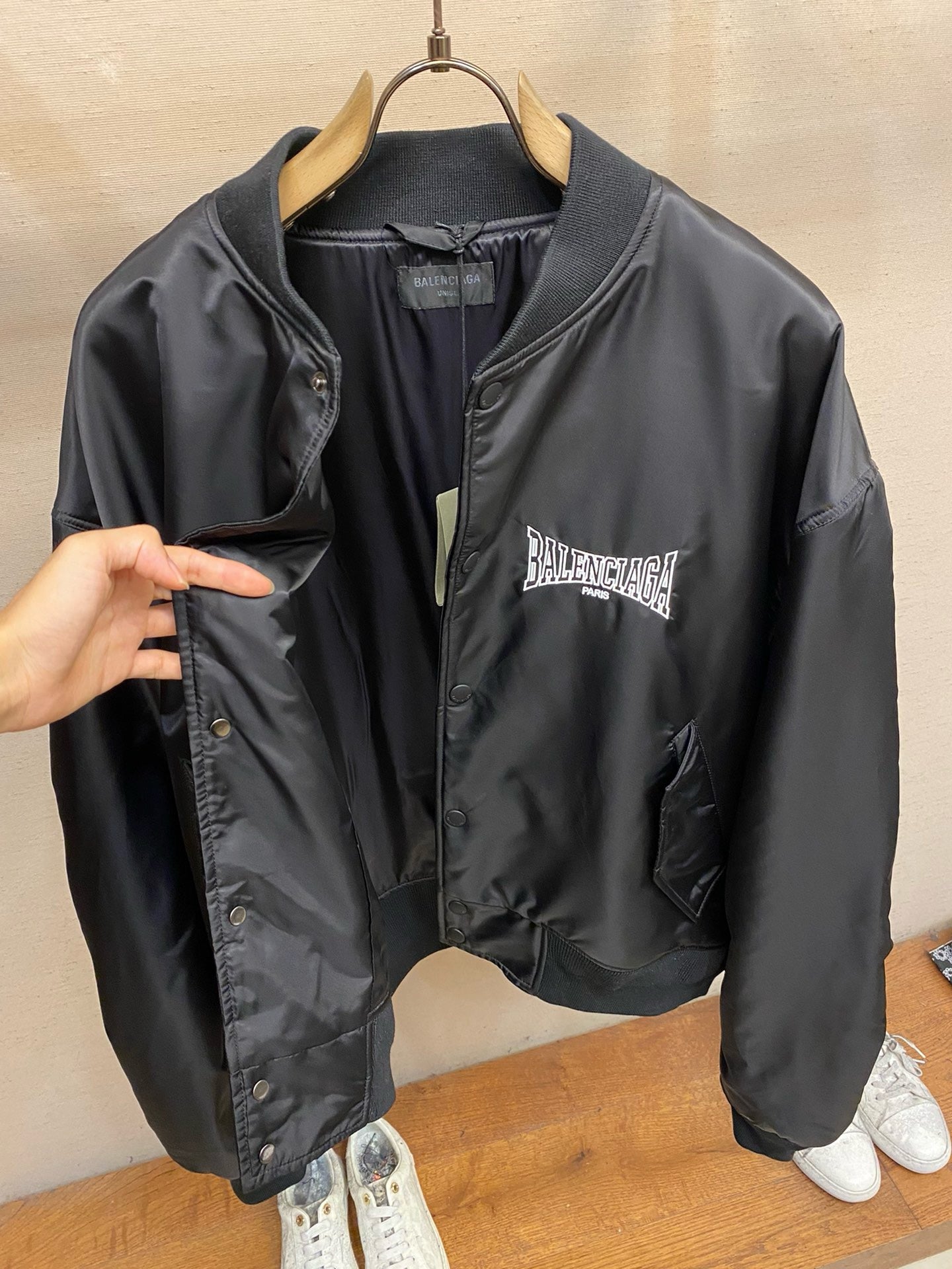 Schwarze Jacke