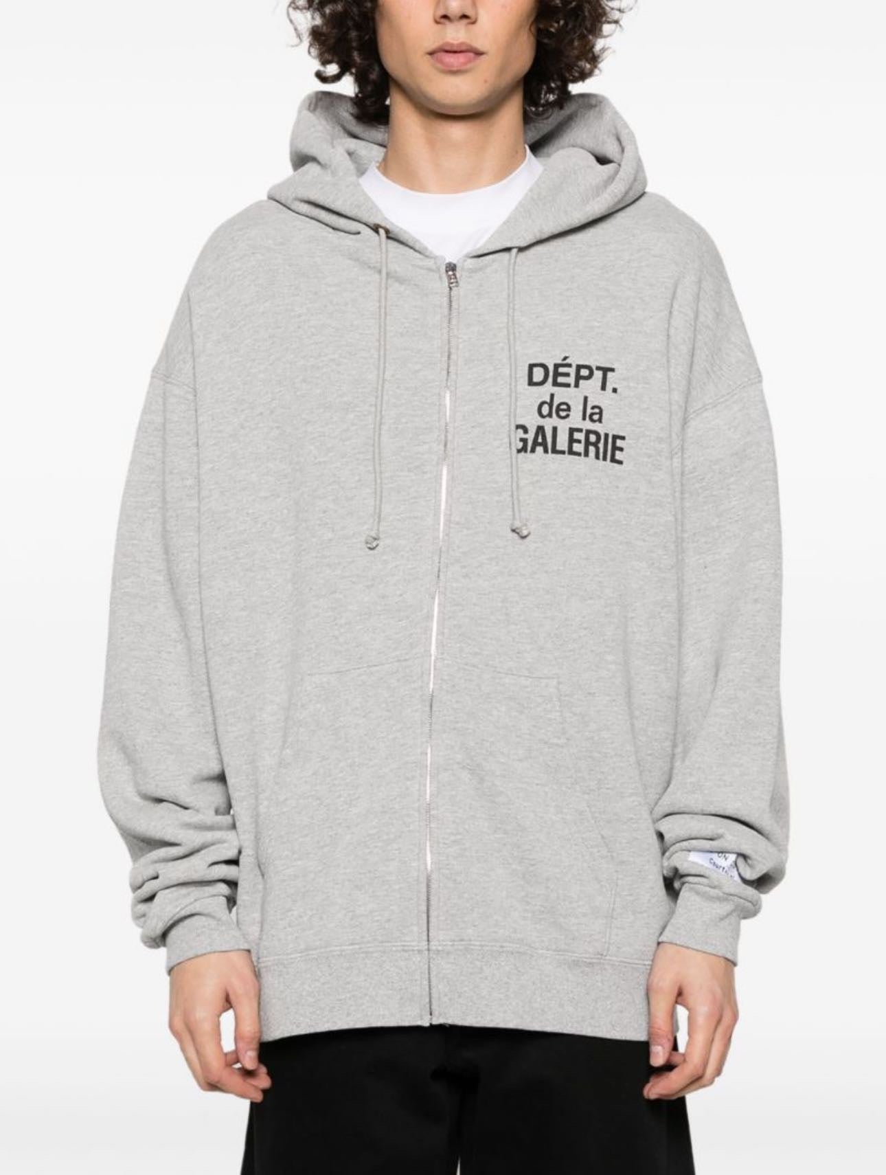 Graue Jacke