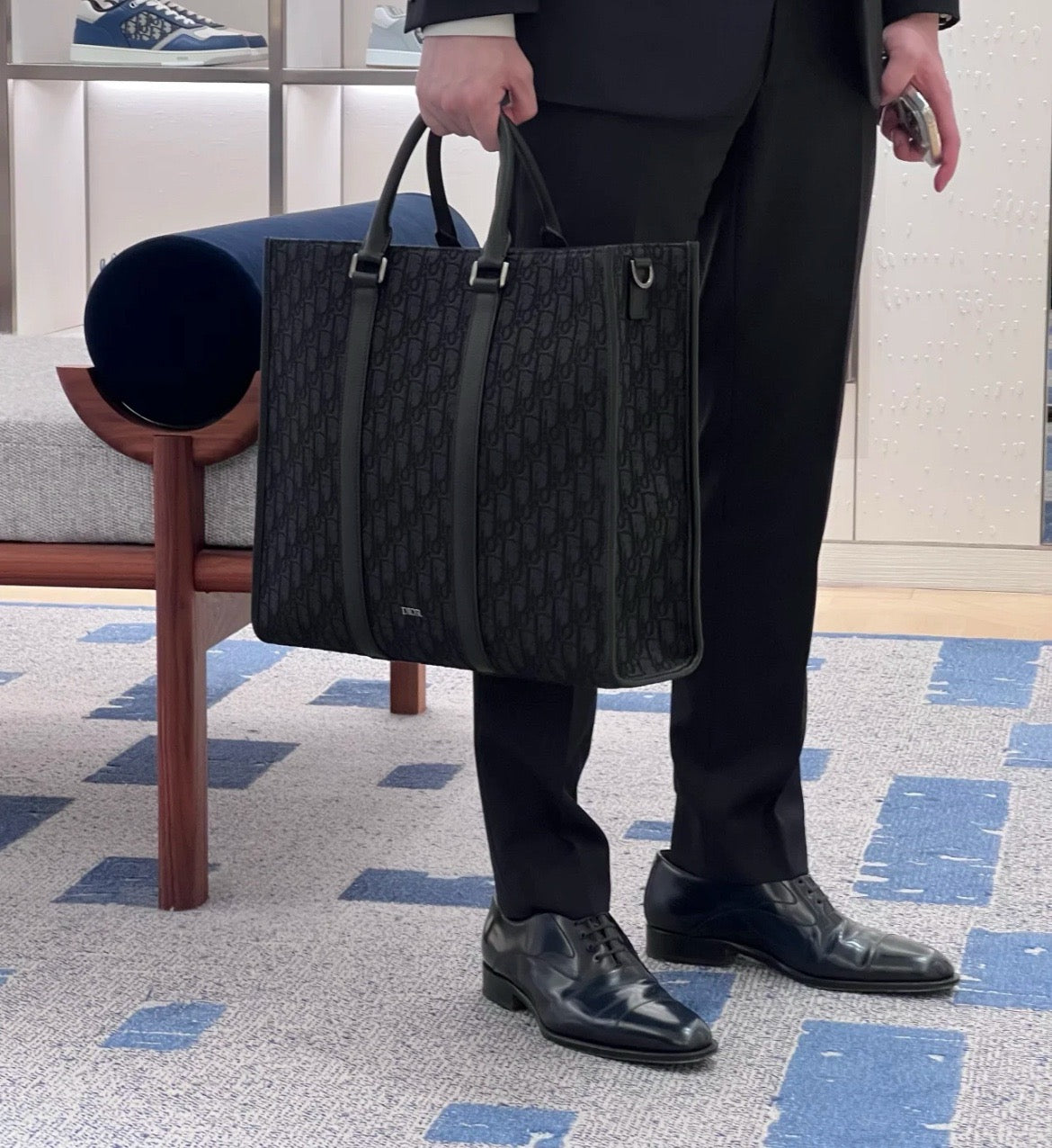 Apricot and Black Bag - FashionHype.xyz