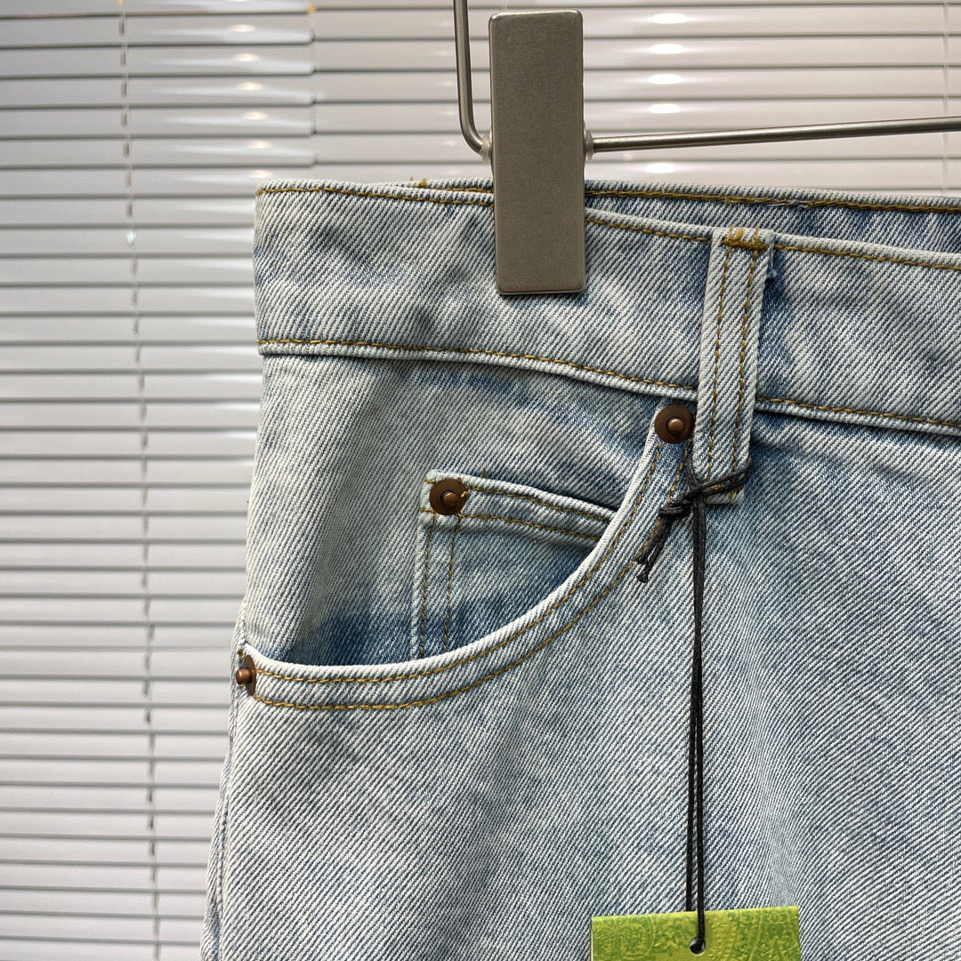 Grey blue Pant - FashionHype.xyz