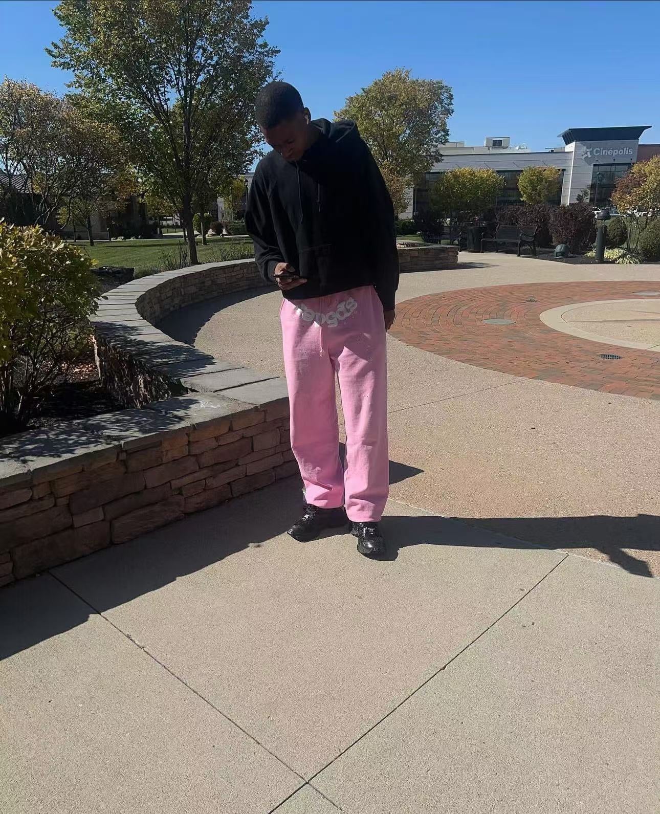 pantalón rosa