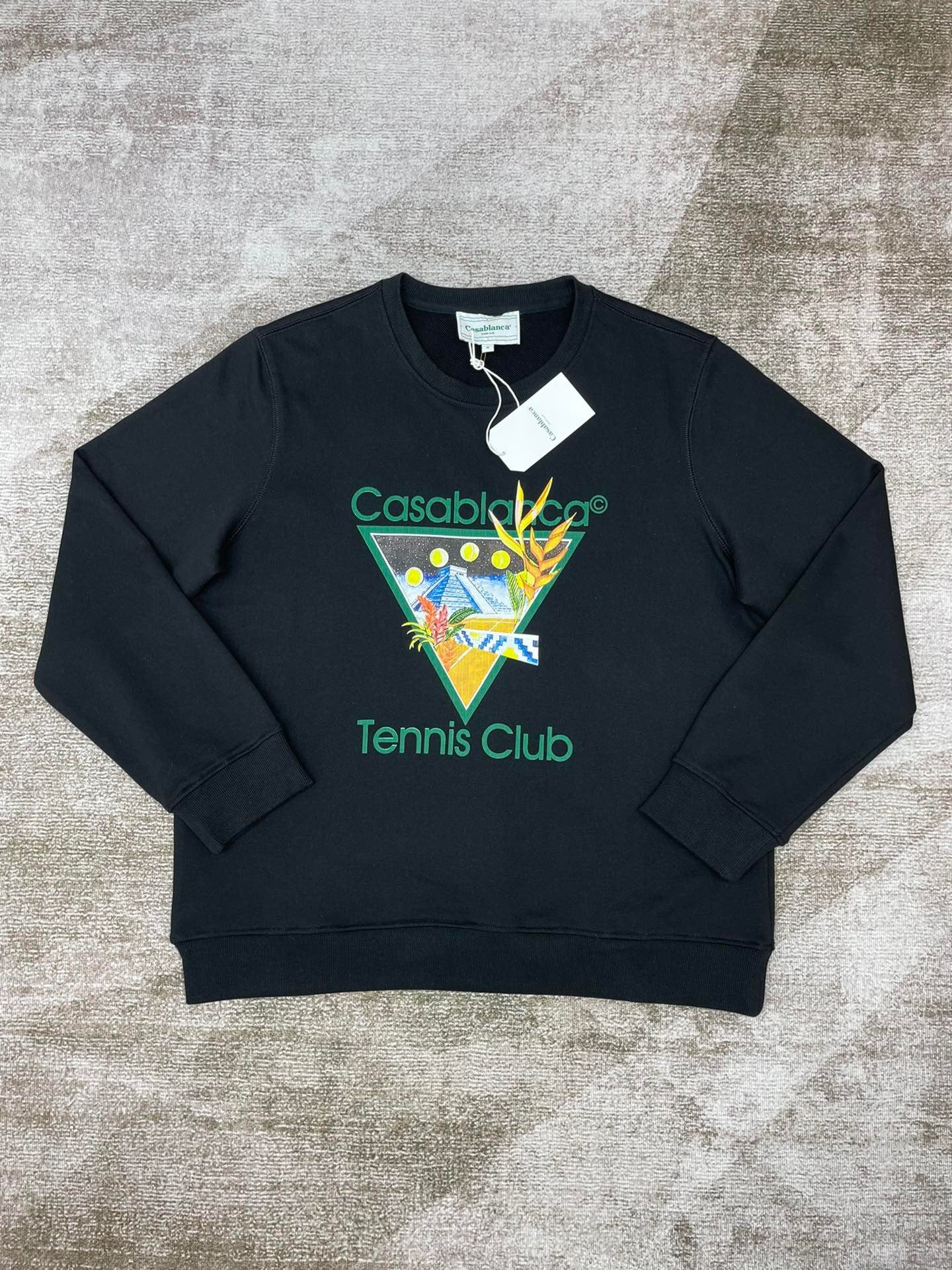 Schwarzes Sweatshirt