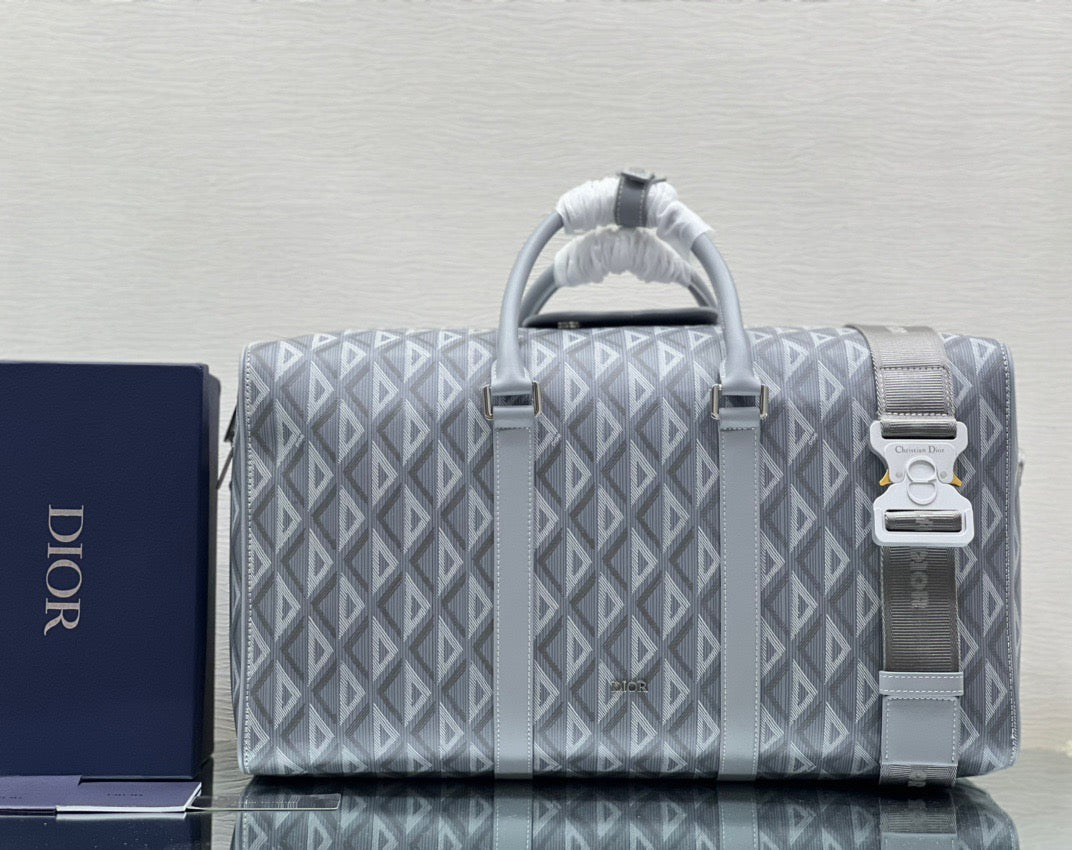 Graue und schwarze Tasche