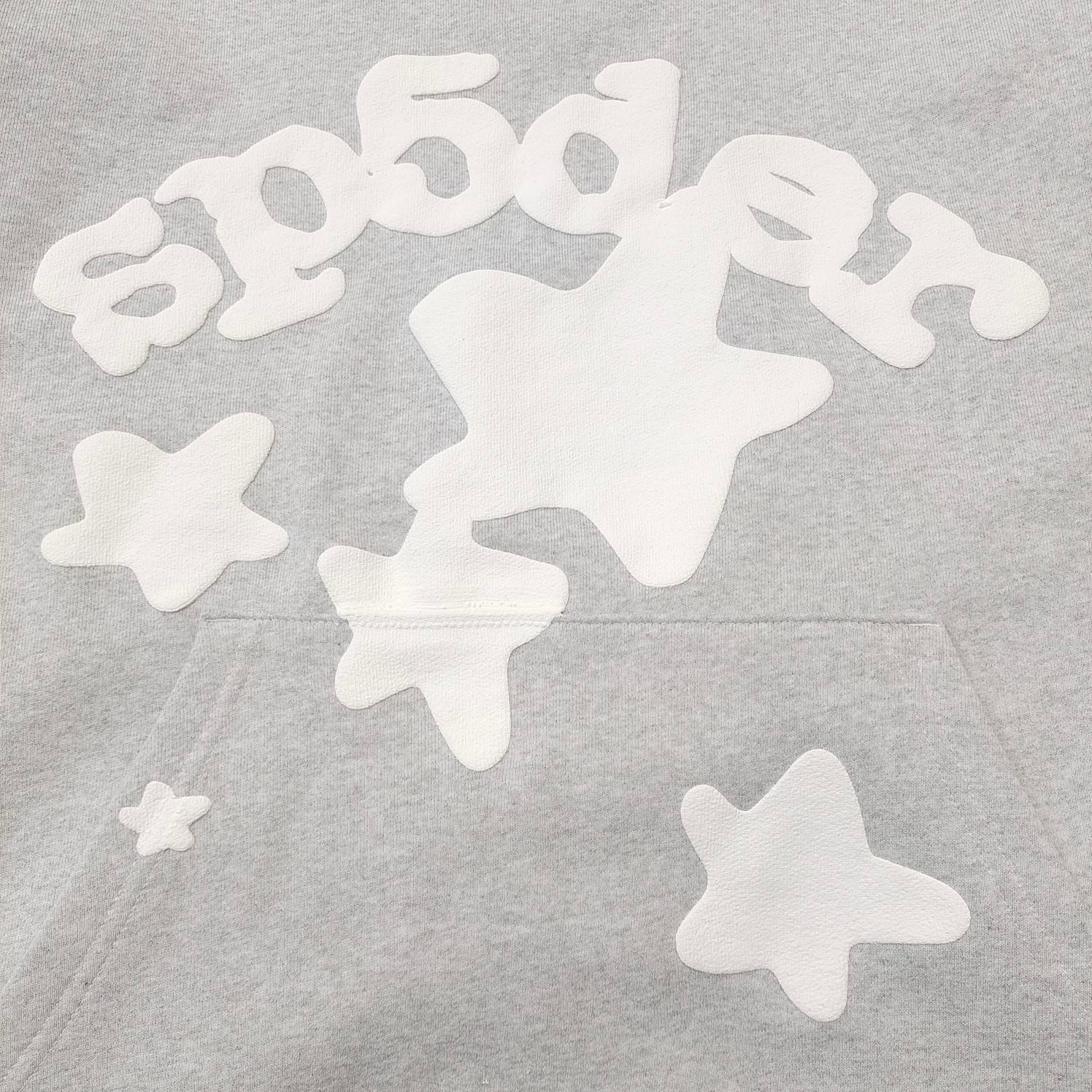 Grauer Hoodie