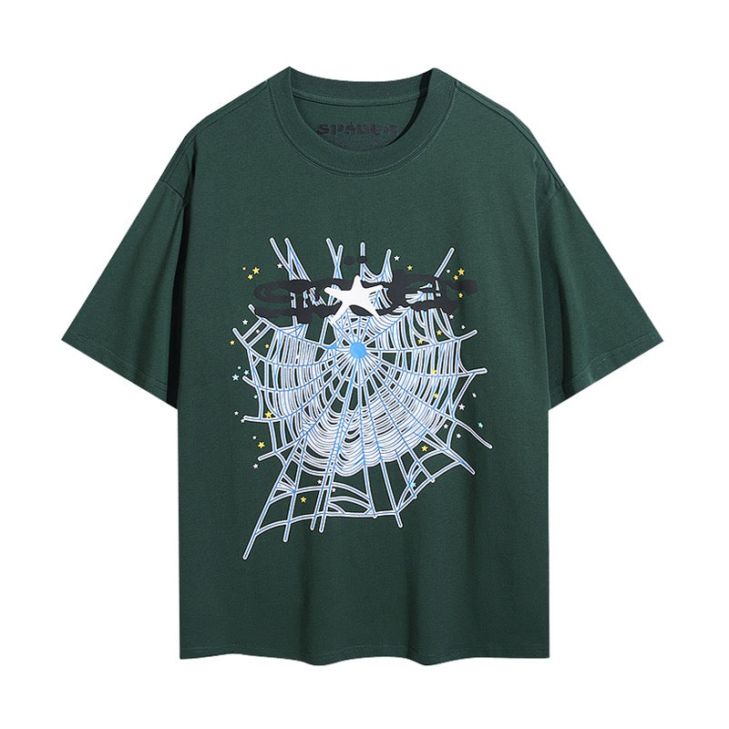 Grünes und rotes T-Shirt