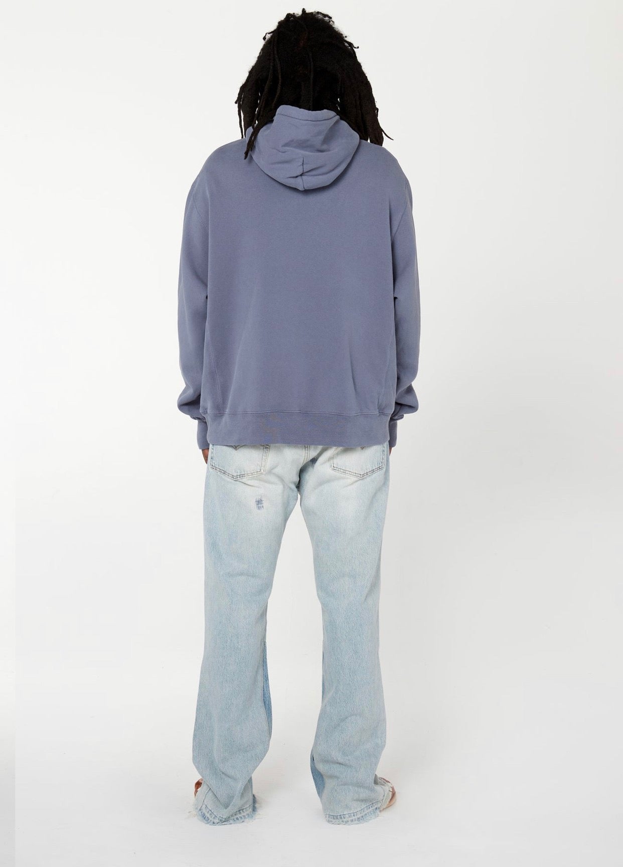 Grauer Hoodie