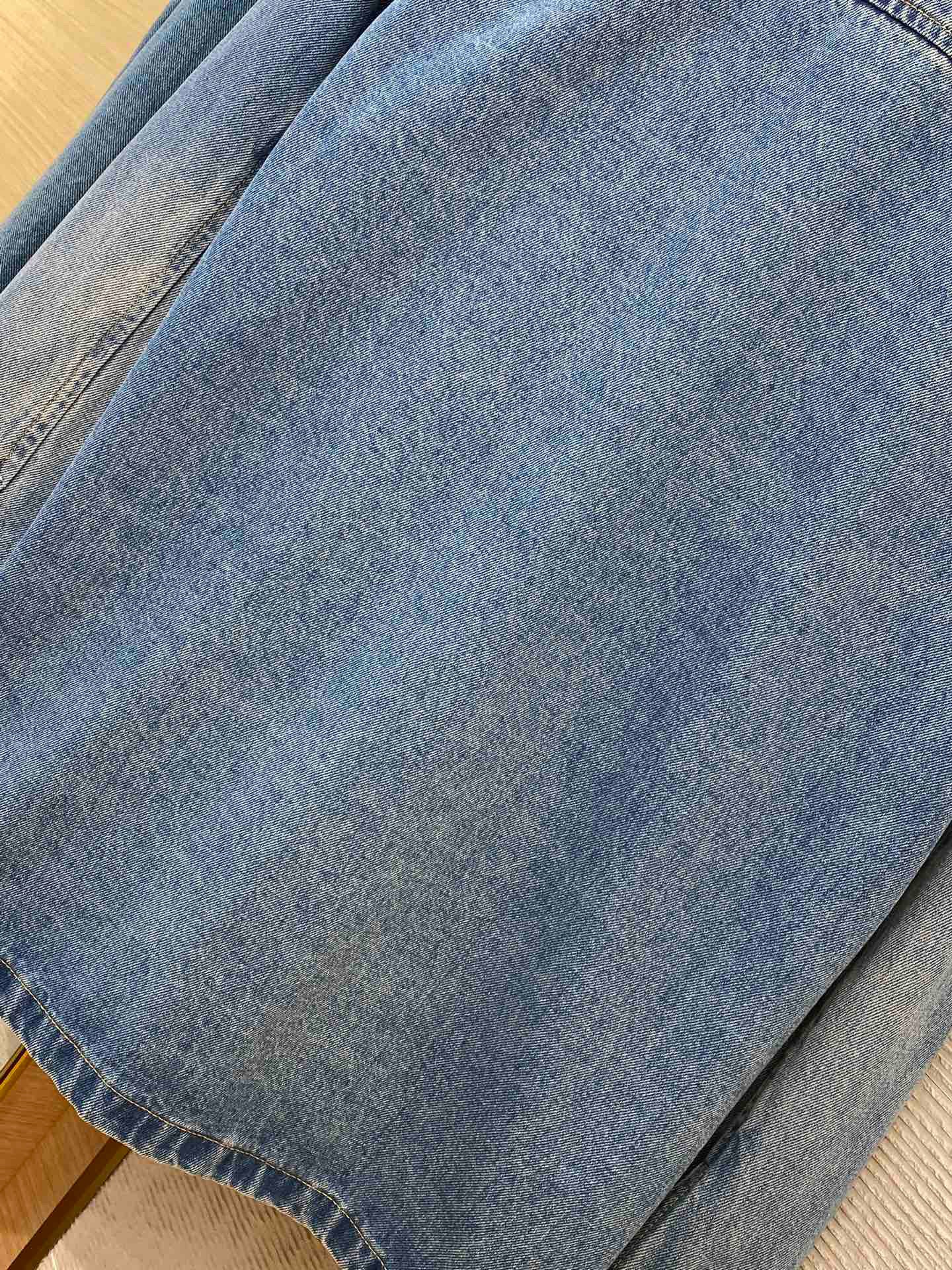 Beige and Blue Jacket