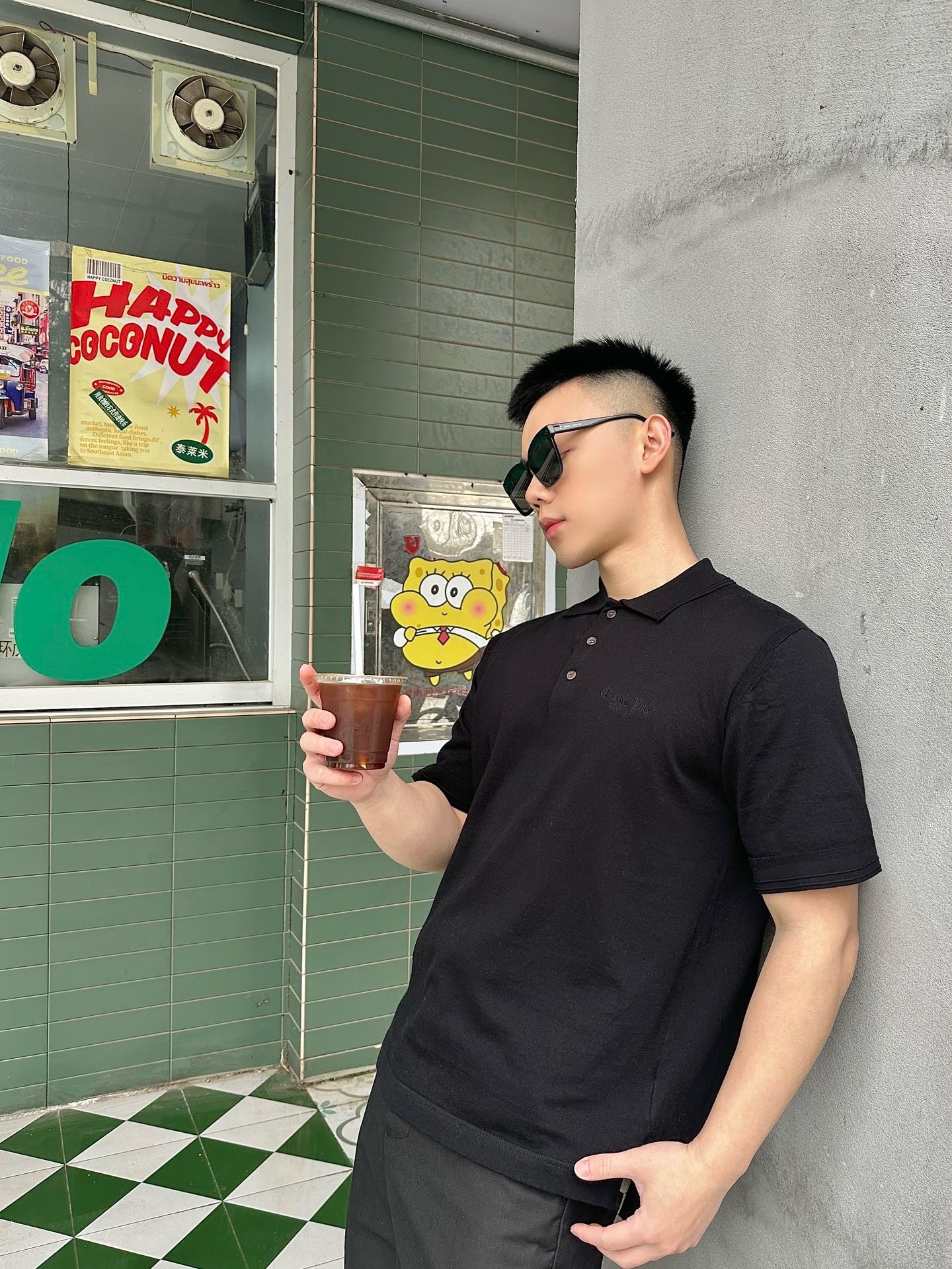 Black Polo - Size XL - FashionHype.xyz