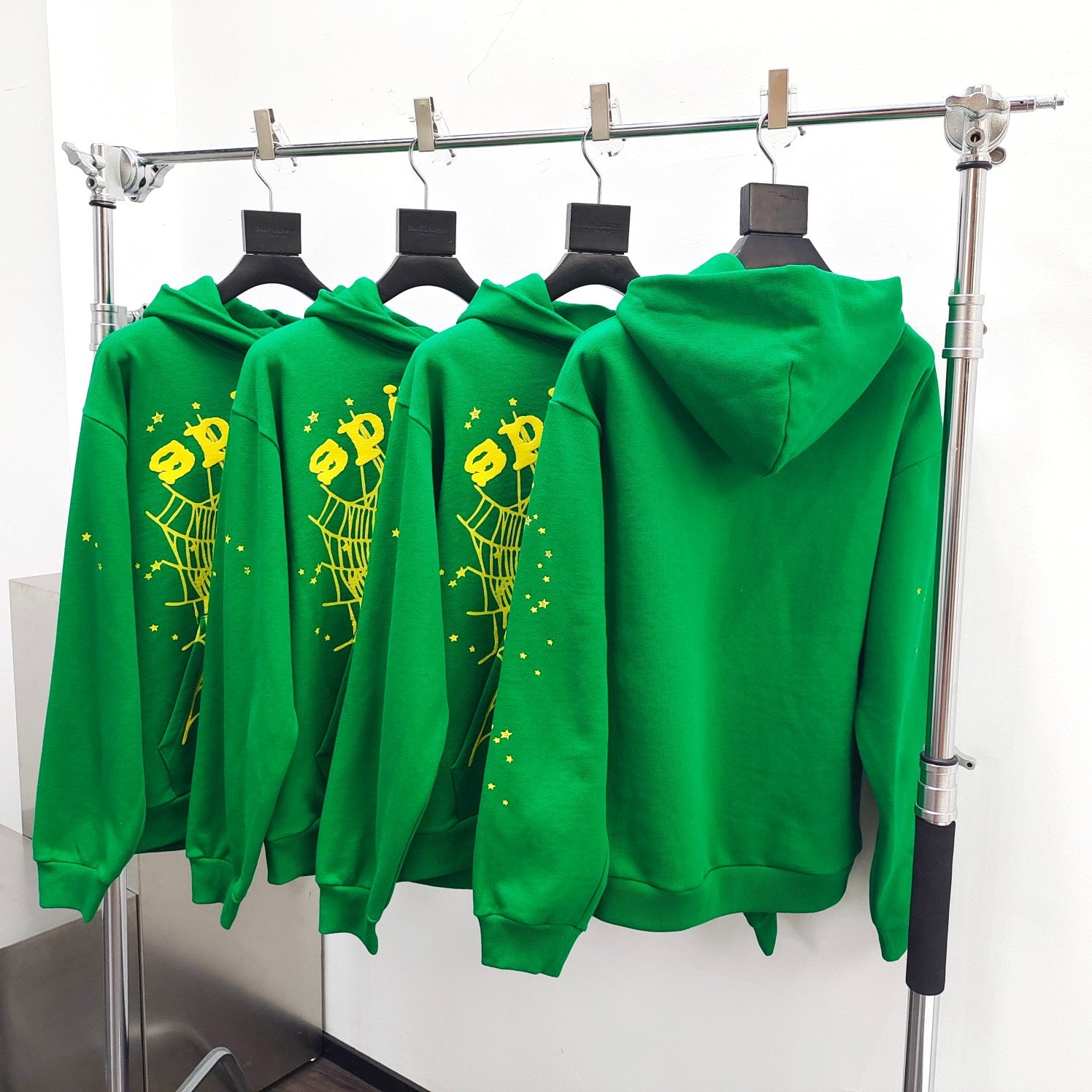 Grüner Hoodie