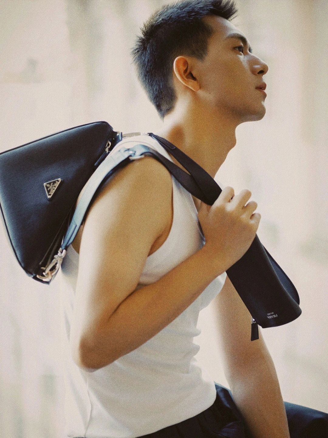 Black and White Vest - FashionHype.xyz