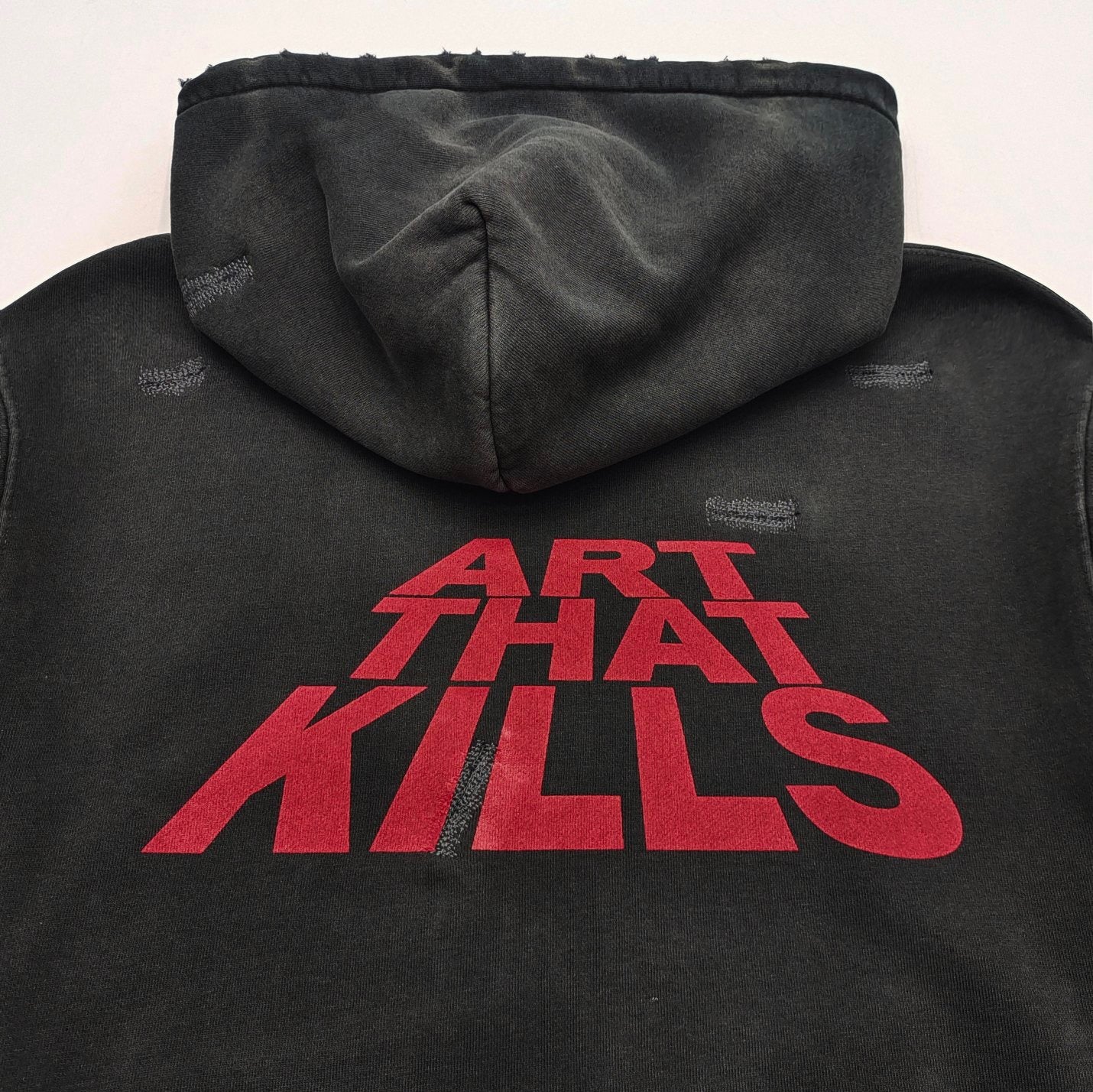 Schwarzer Hoodie