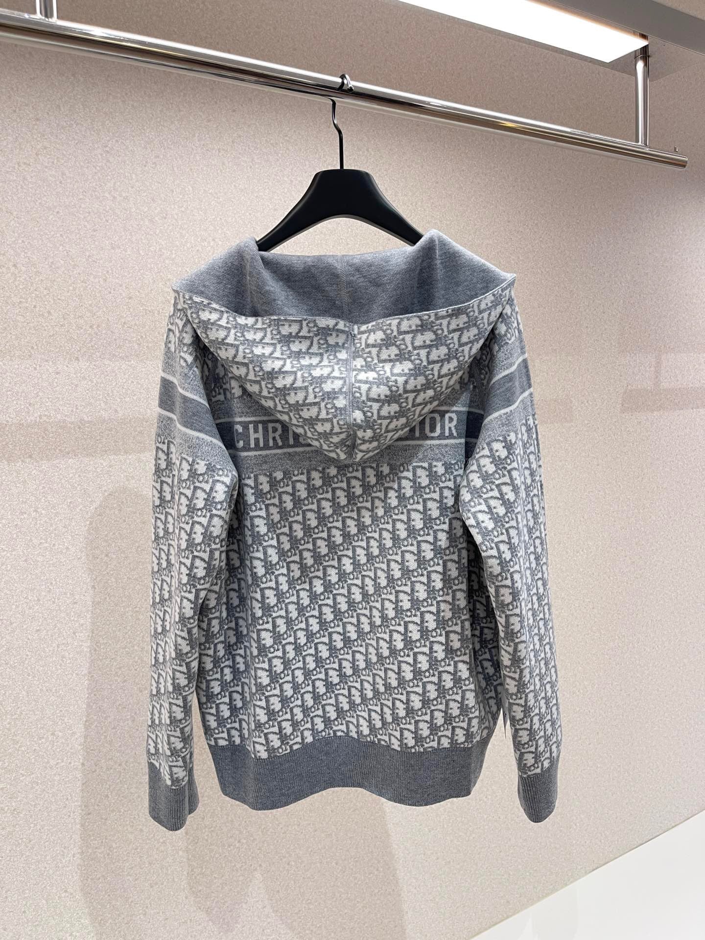 Dark blue and Grey Jacket - FashionHype.xyz