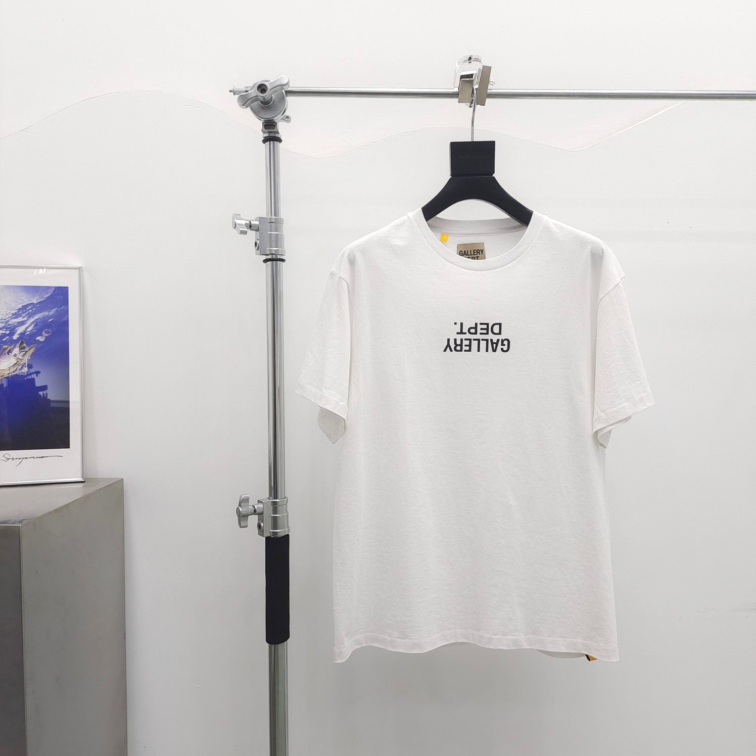 White and Yellow T-shirt - FashionHype.xyz