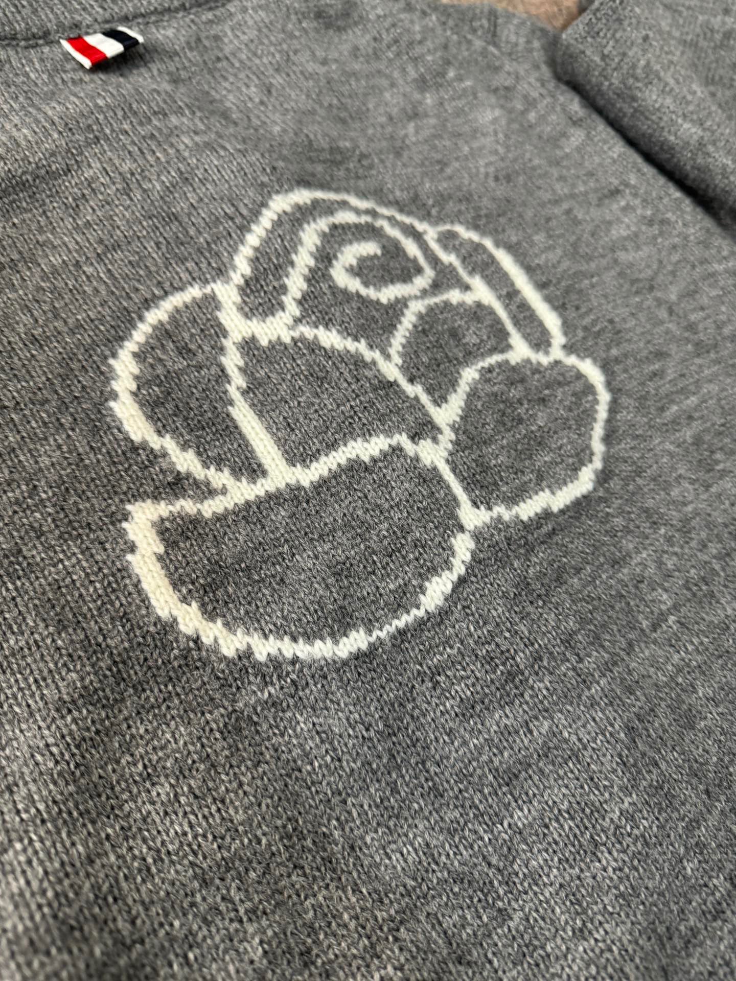 Mehrfarbige Jacke