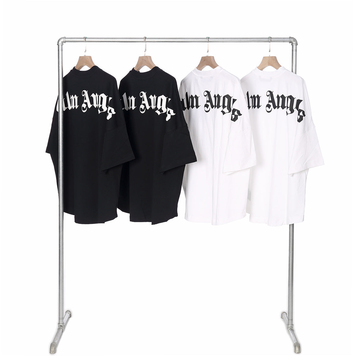 Schwarz-weißes T-Shirt