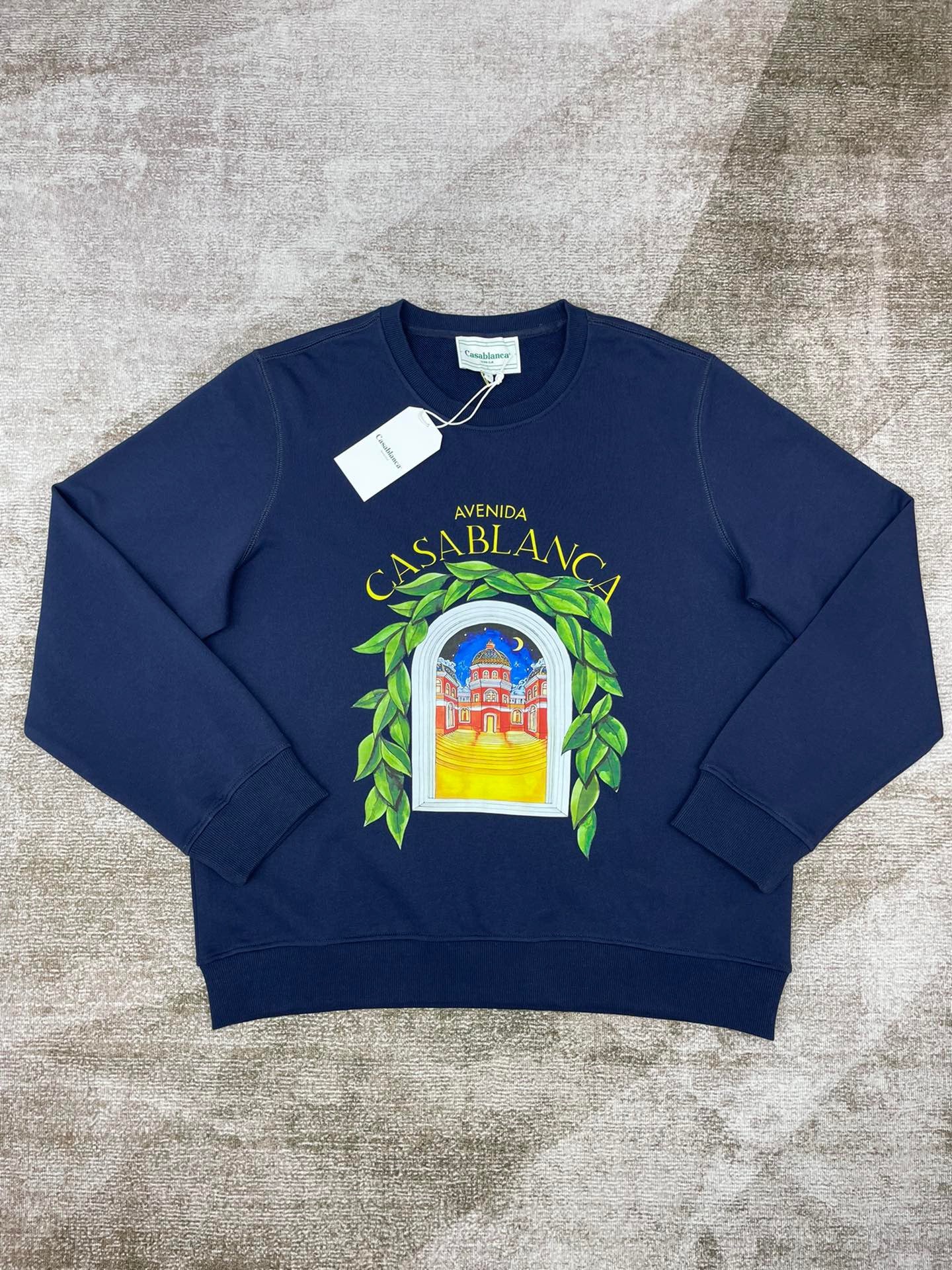 Blue Sweatshirt - FashionHype.xyz