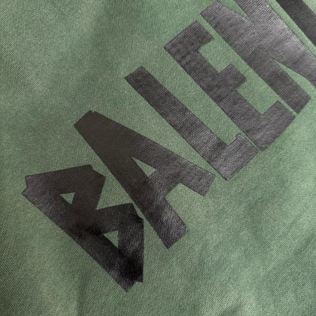 Grüner Hoodie