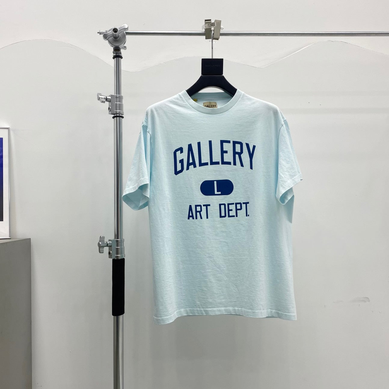 White, Navy blue and Ice blue T-shirt - FashionHype.xyz