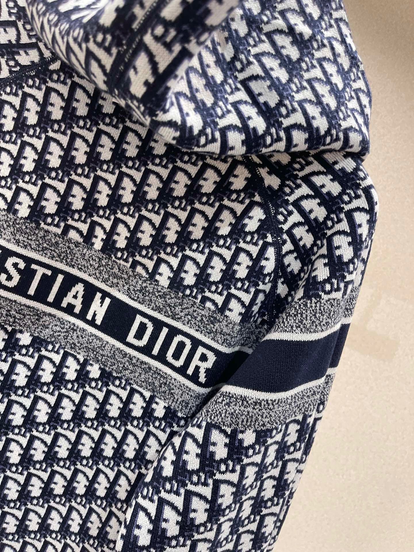 Dark blue and Grey Jacket - FashionHype.xyz