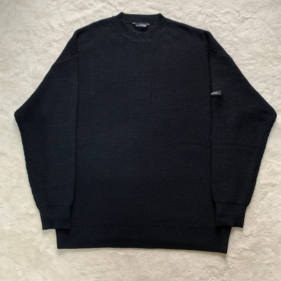 Schwarzes Sweatshirt