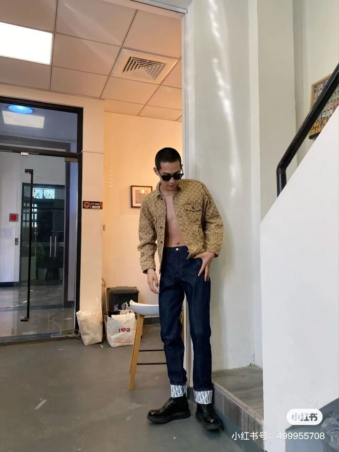 Blue Pant - FashionHype.xyz