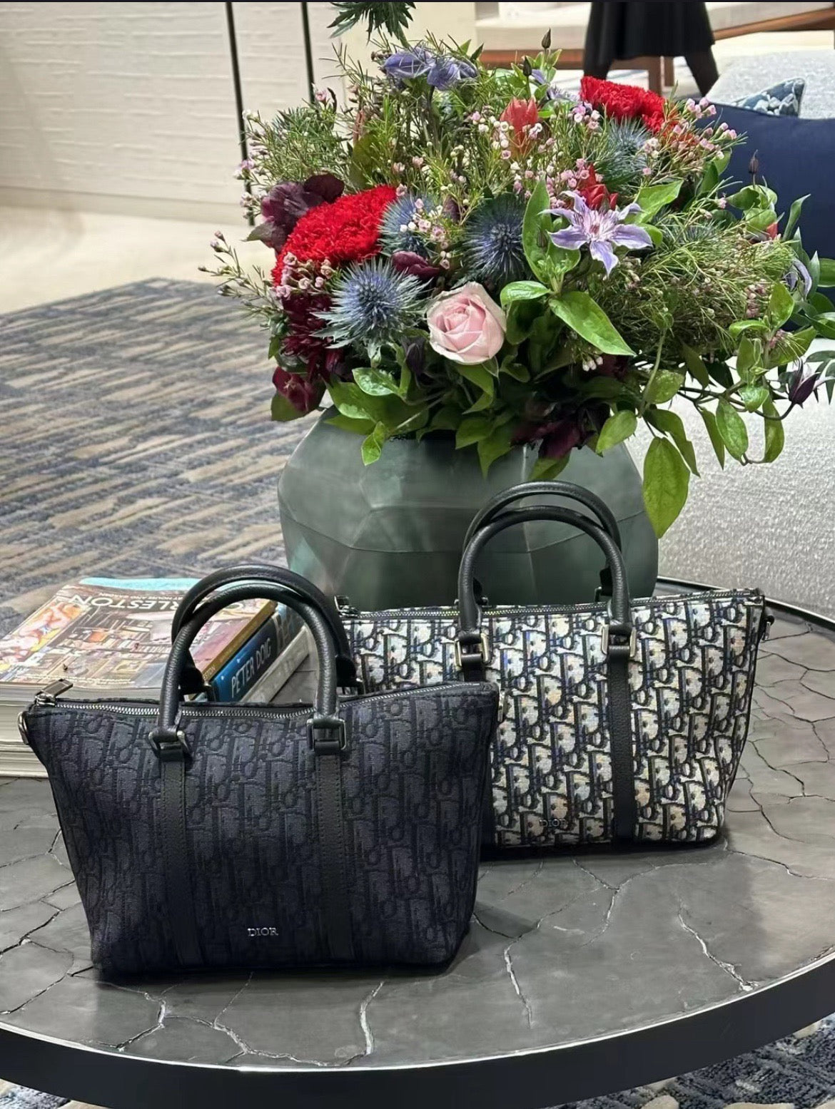 Mehrfarbige Tasche
