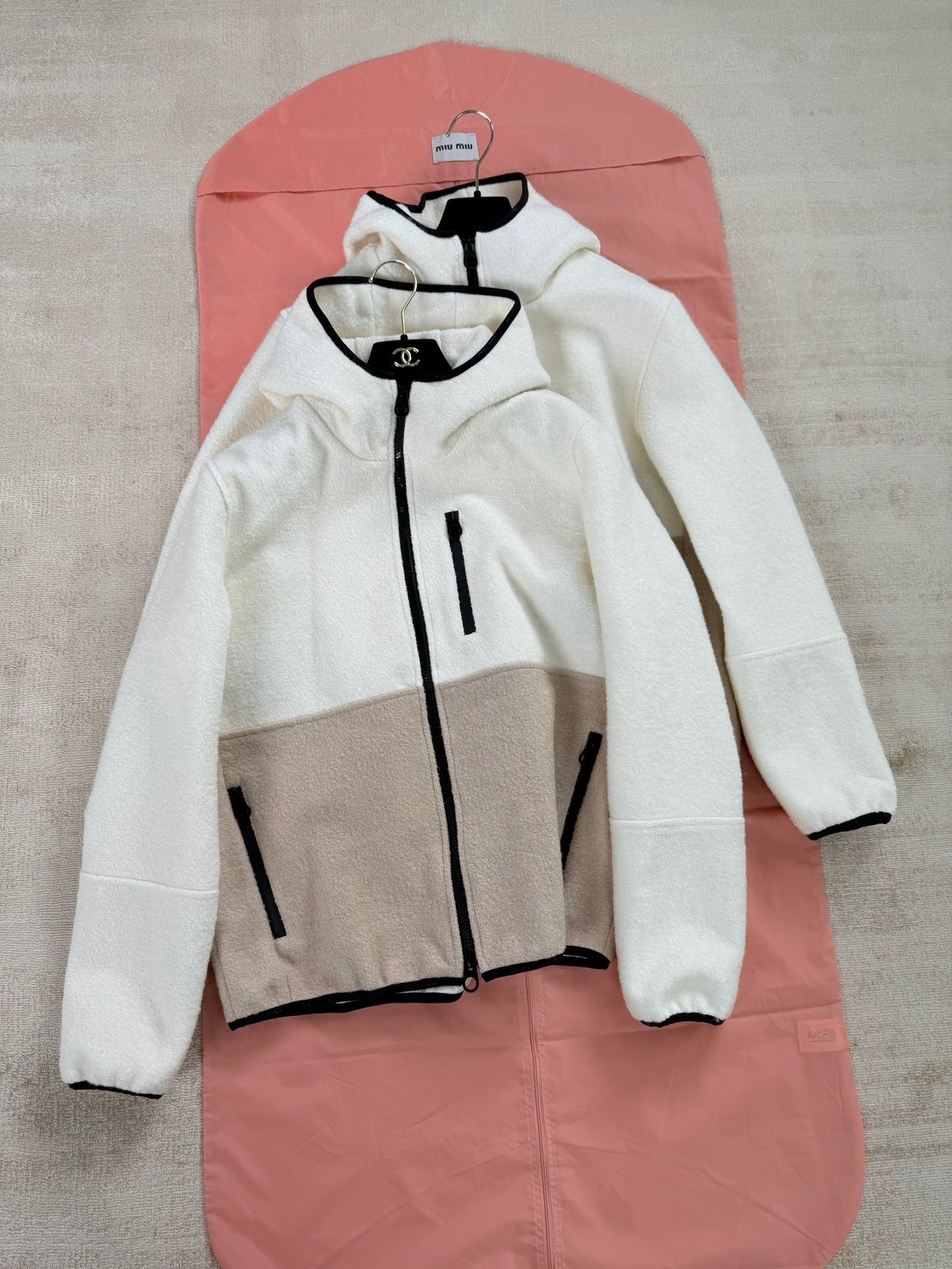 Mehrfarbige Jacke - Größe XL