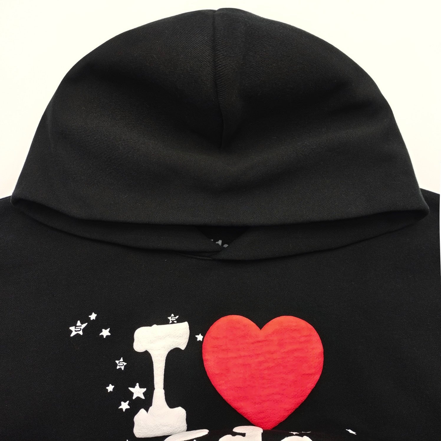 Schwarzer Hoodie