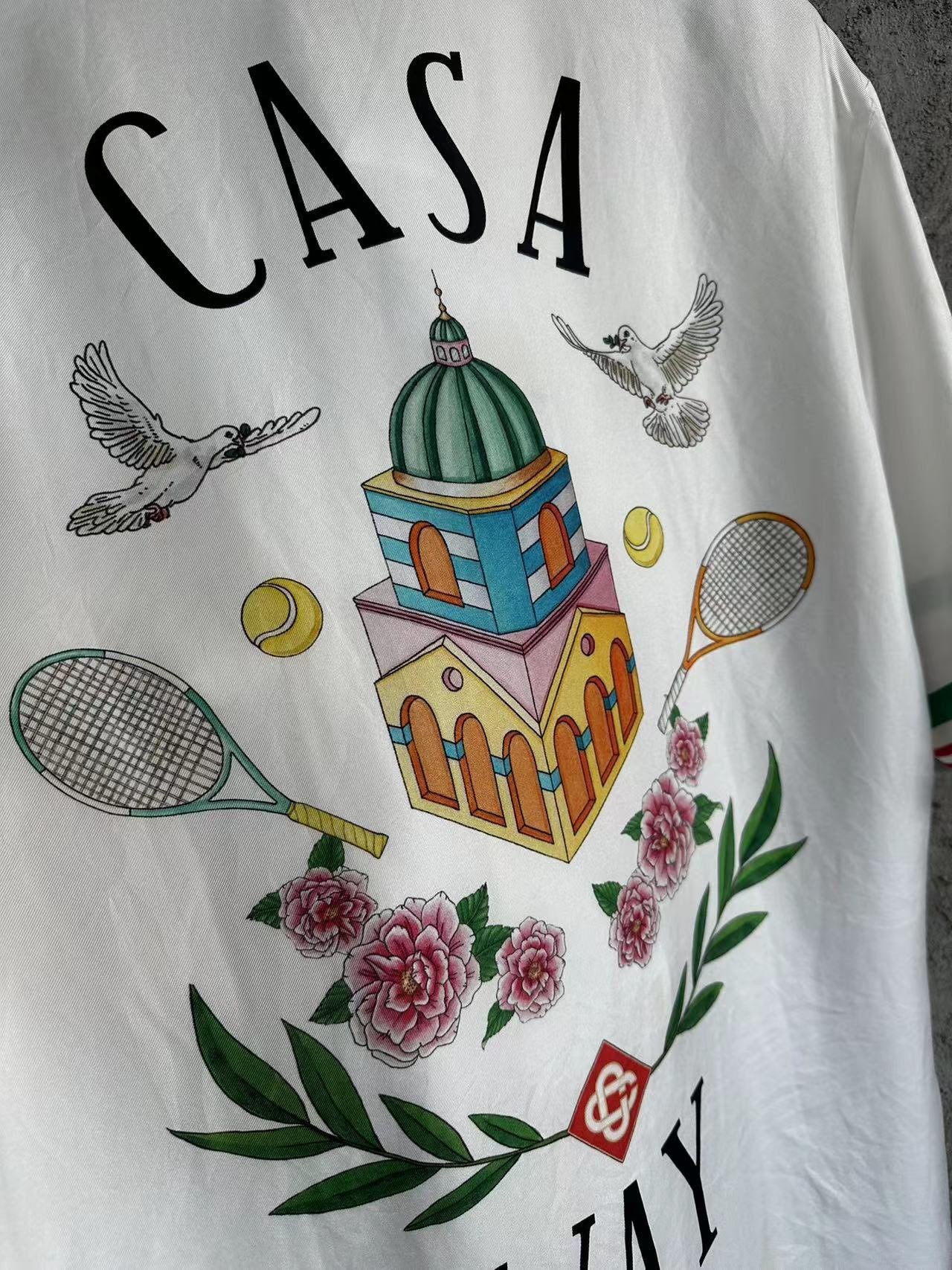 قميص متعدد الألوان