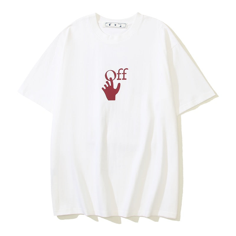 Schwarz-weißes T-Shirt