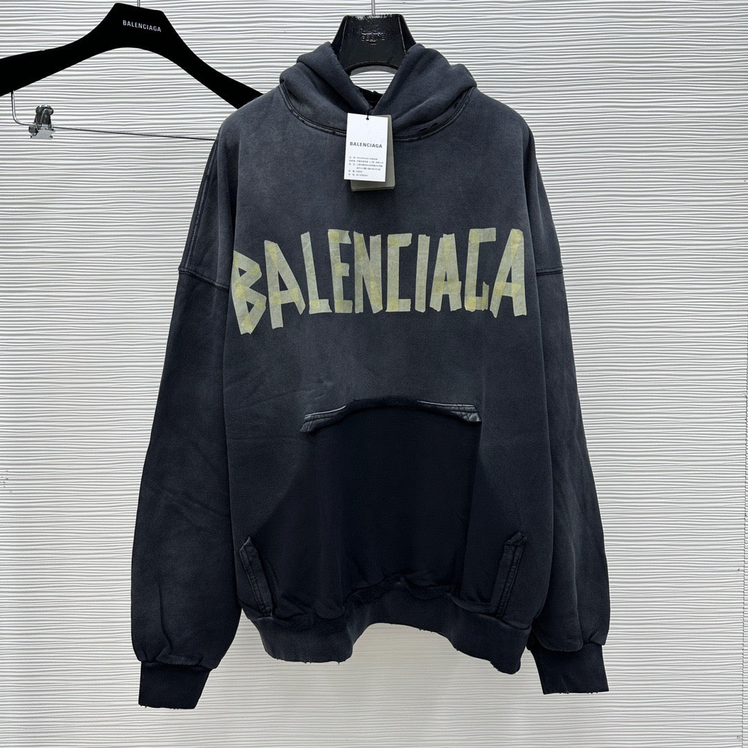 Black Hoodie - Size S