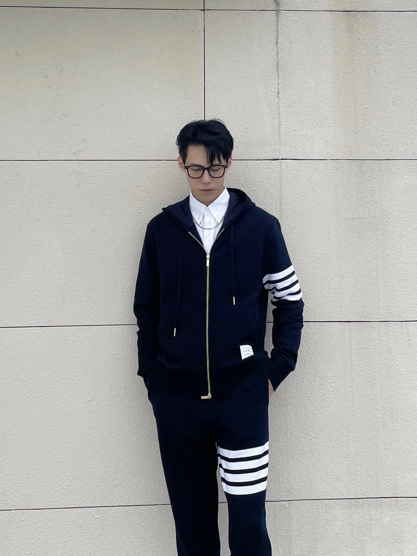 Mehrfarbige Jacke