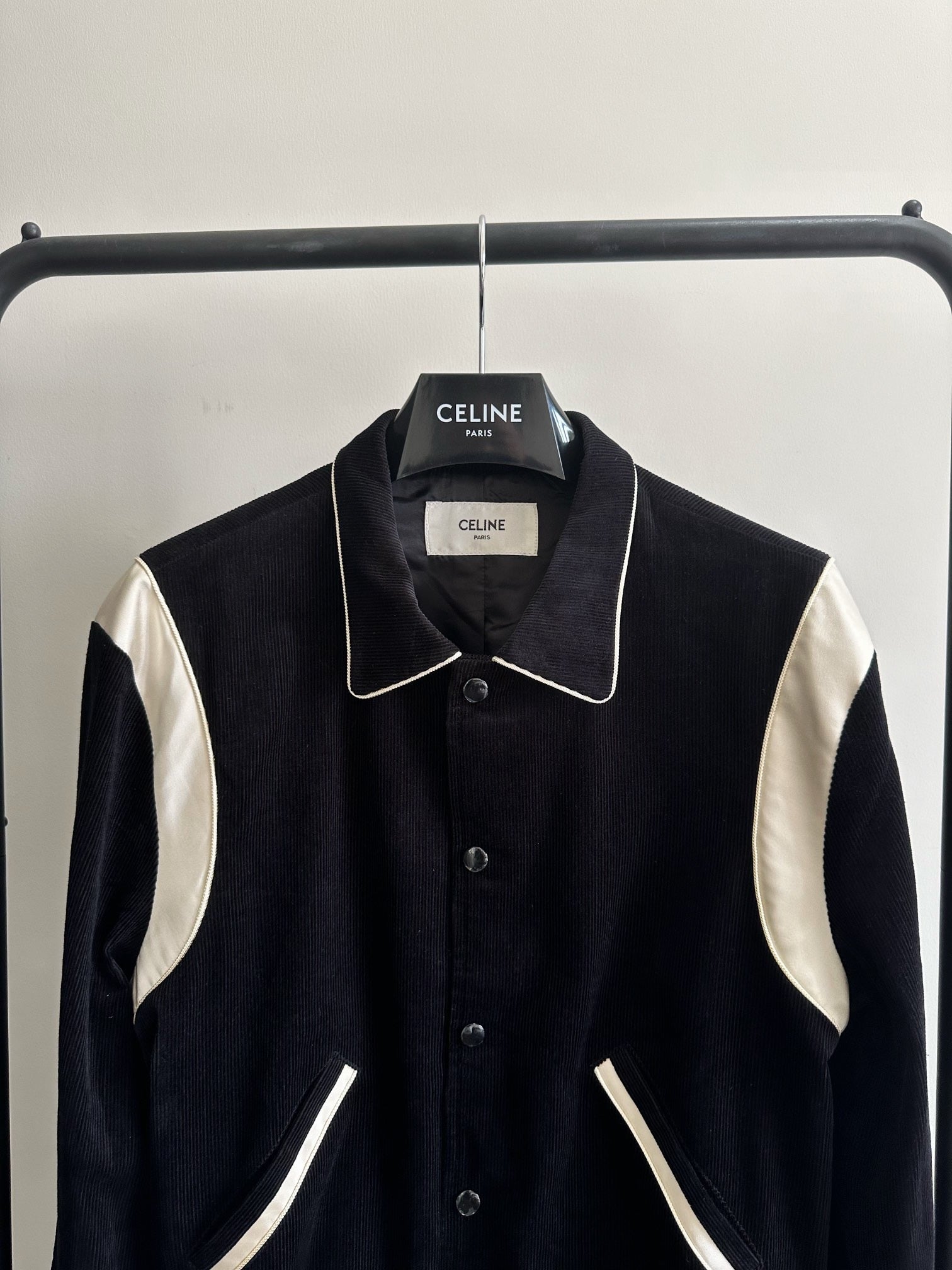 Schwarz weiße Jacke