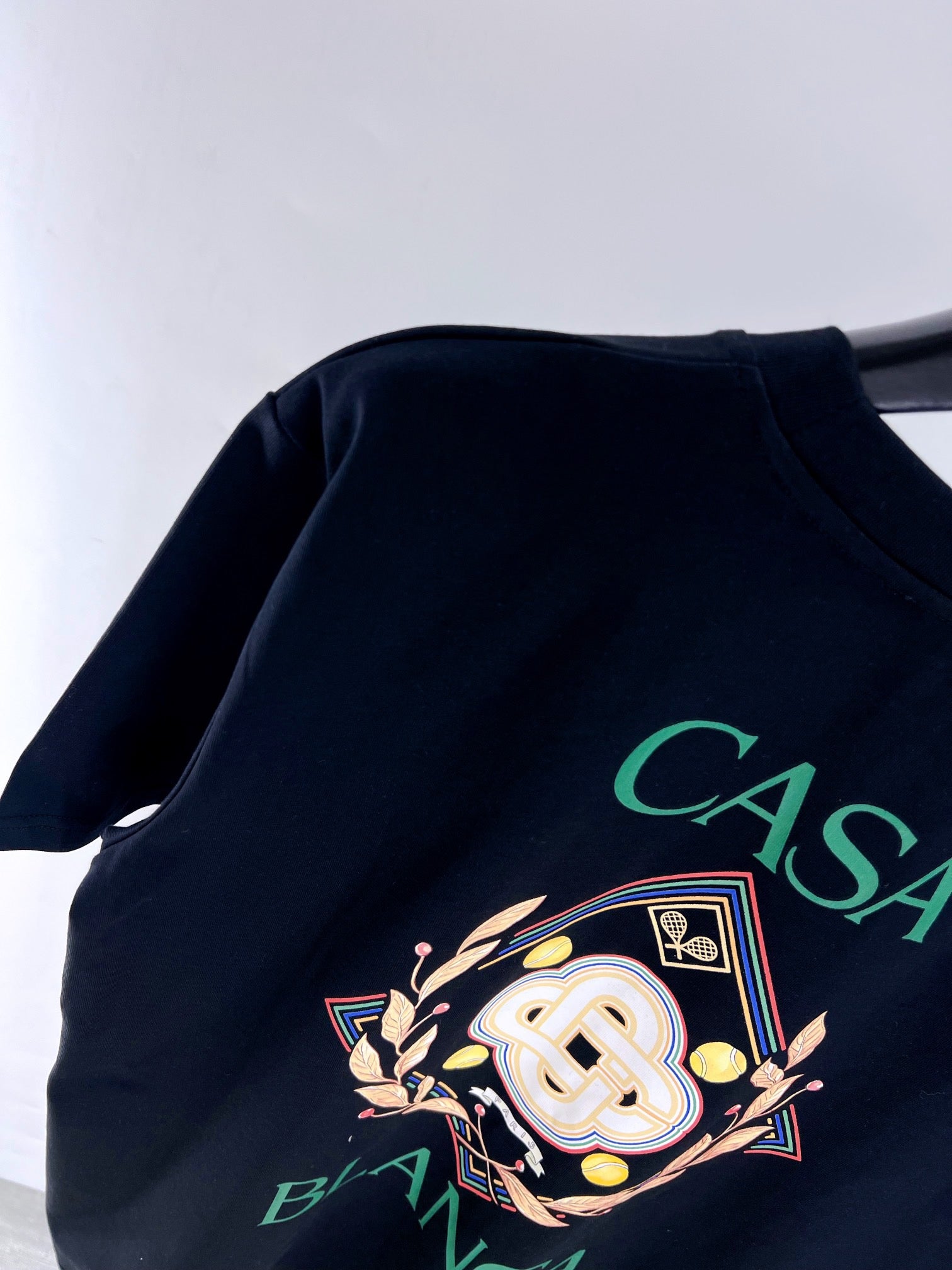 White and Blue T-shirt - FashionHype.xyz