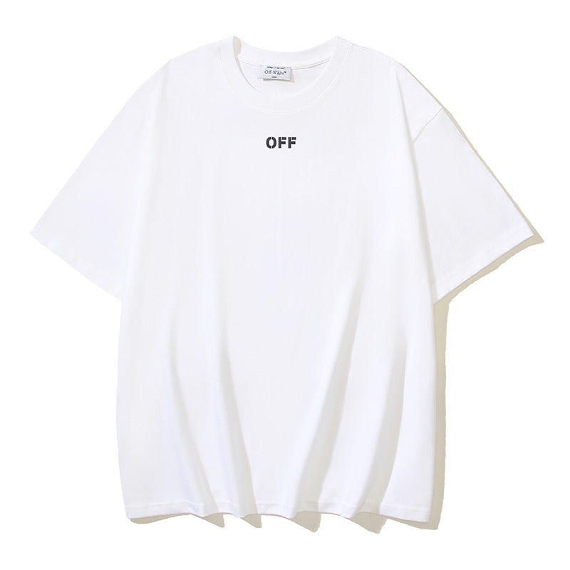 Schwarz-weißes T-Shirt