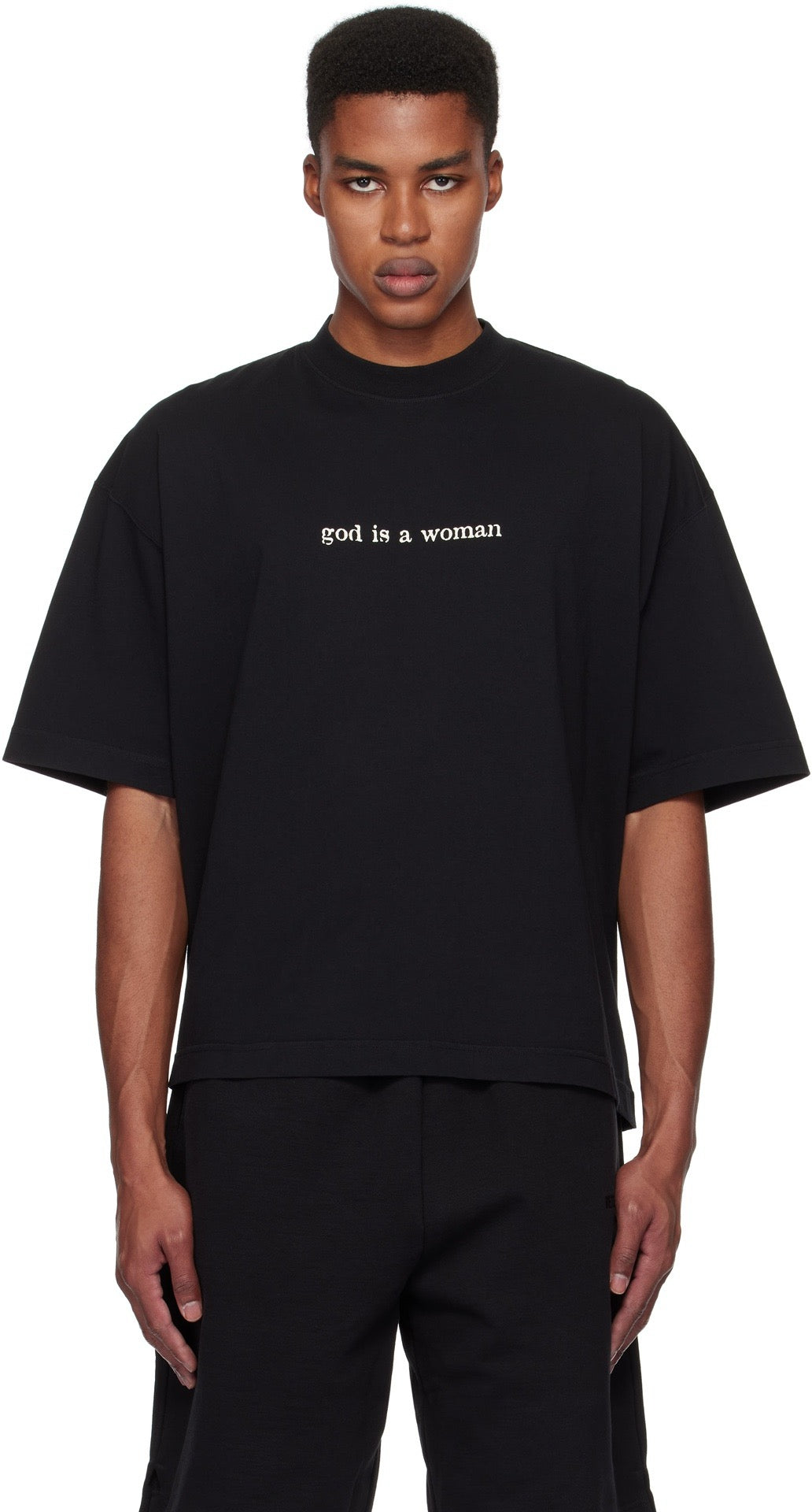 Schwarzes T-Shirt