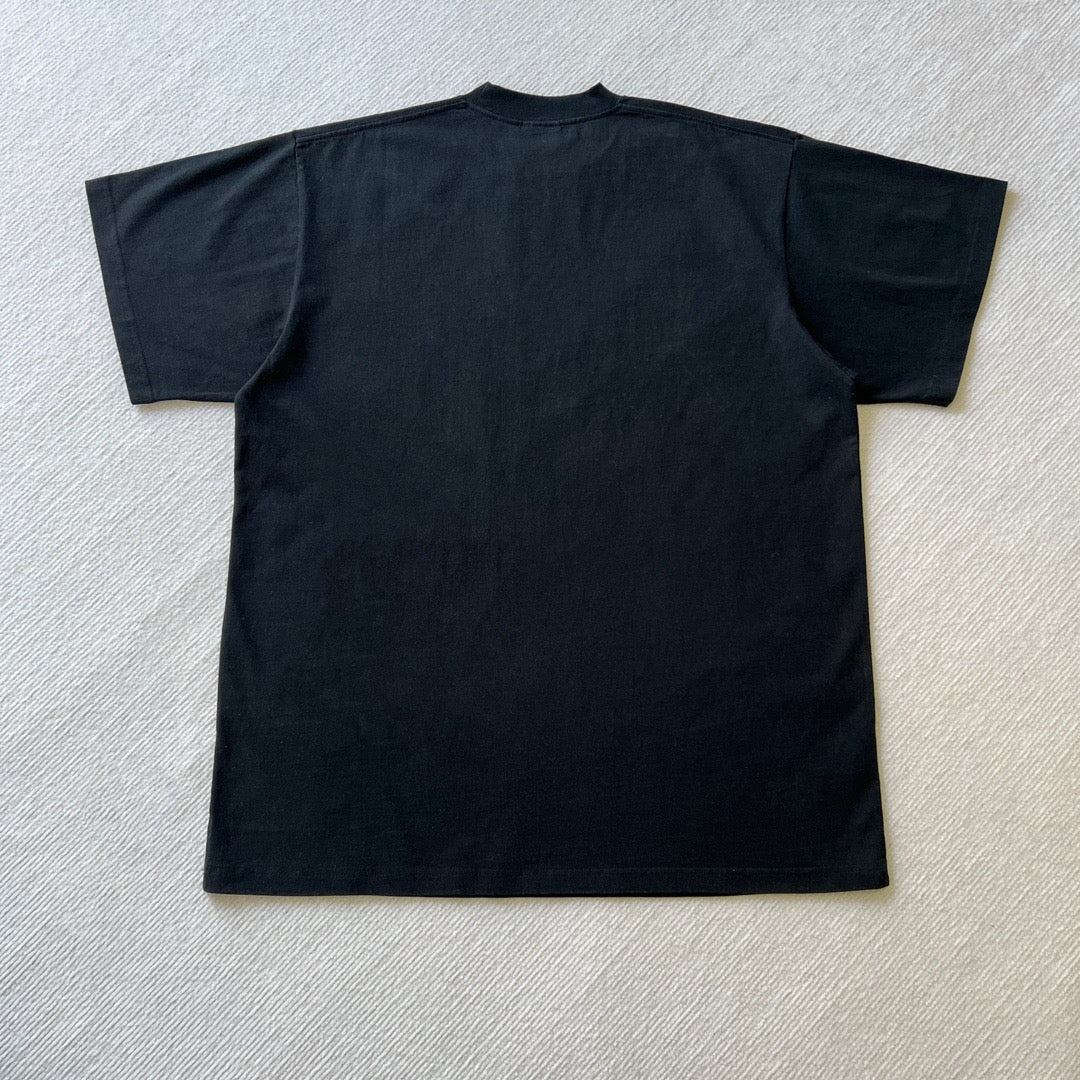 Schwarzes T-Shirt - Größe M