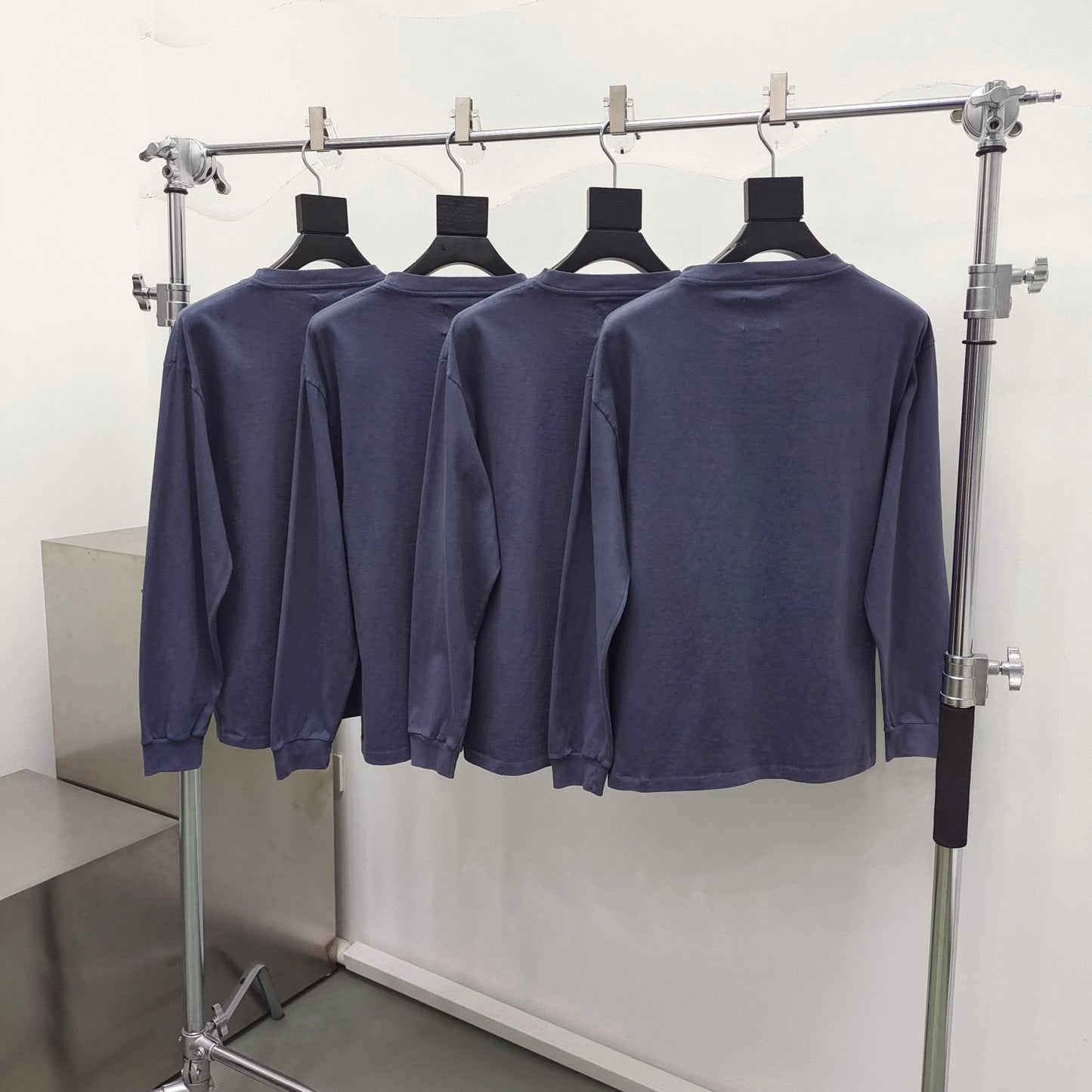 Blaues Sweatshirt