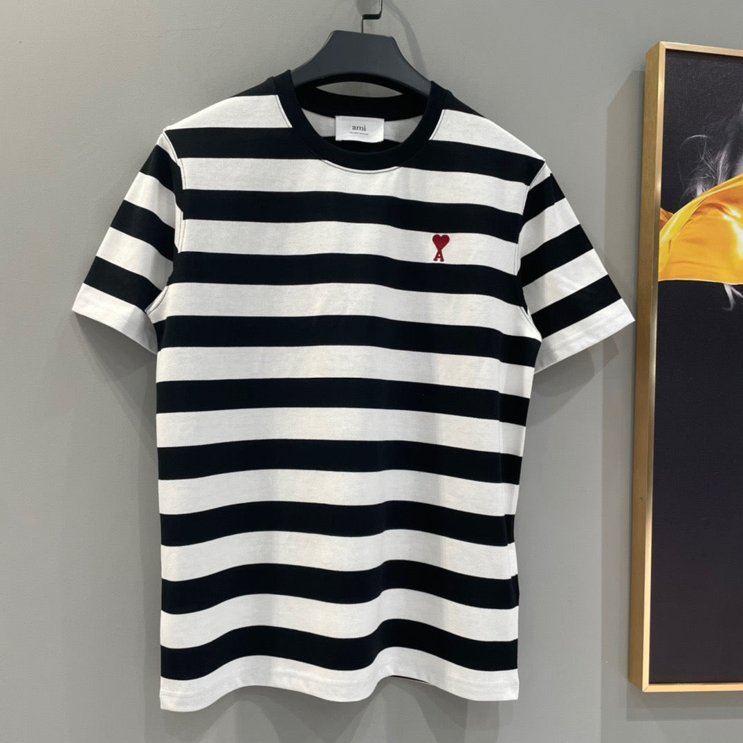 White black T-shirt - FashionHype.xyz
