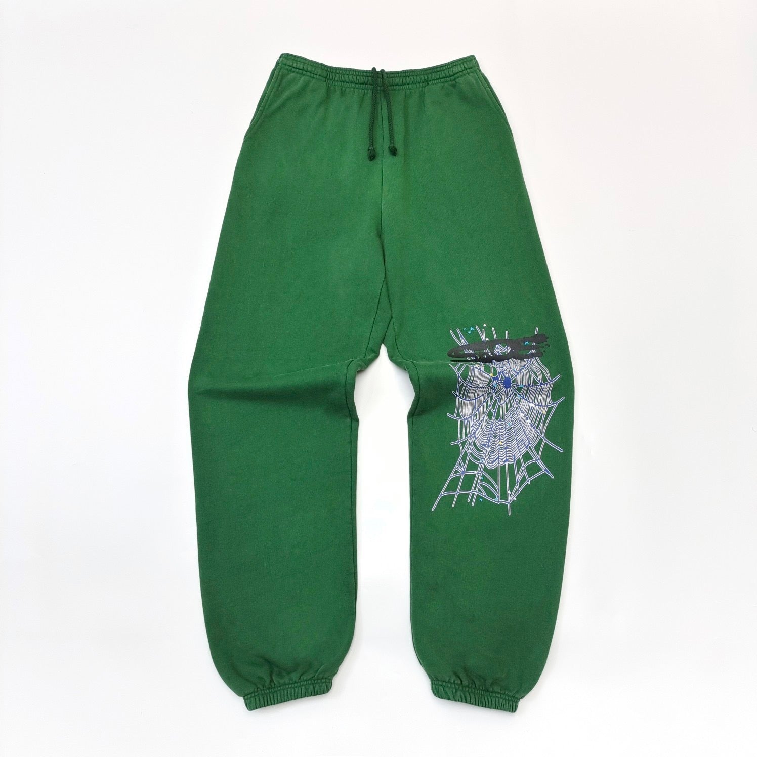 Grüne und rote Hose