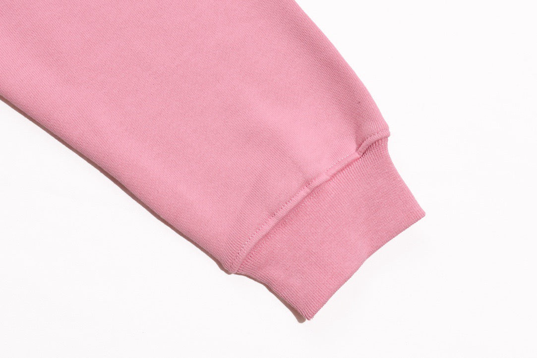 هودي باللونين الأسود والوردي