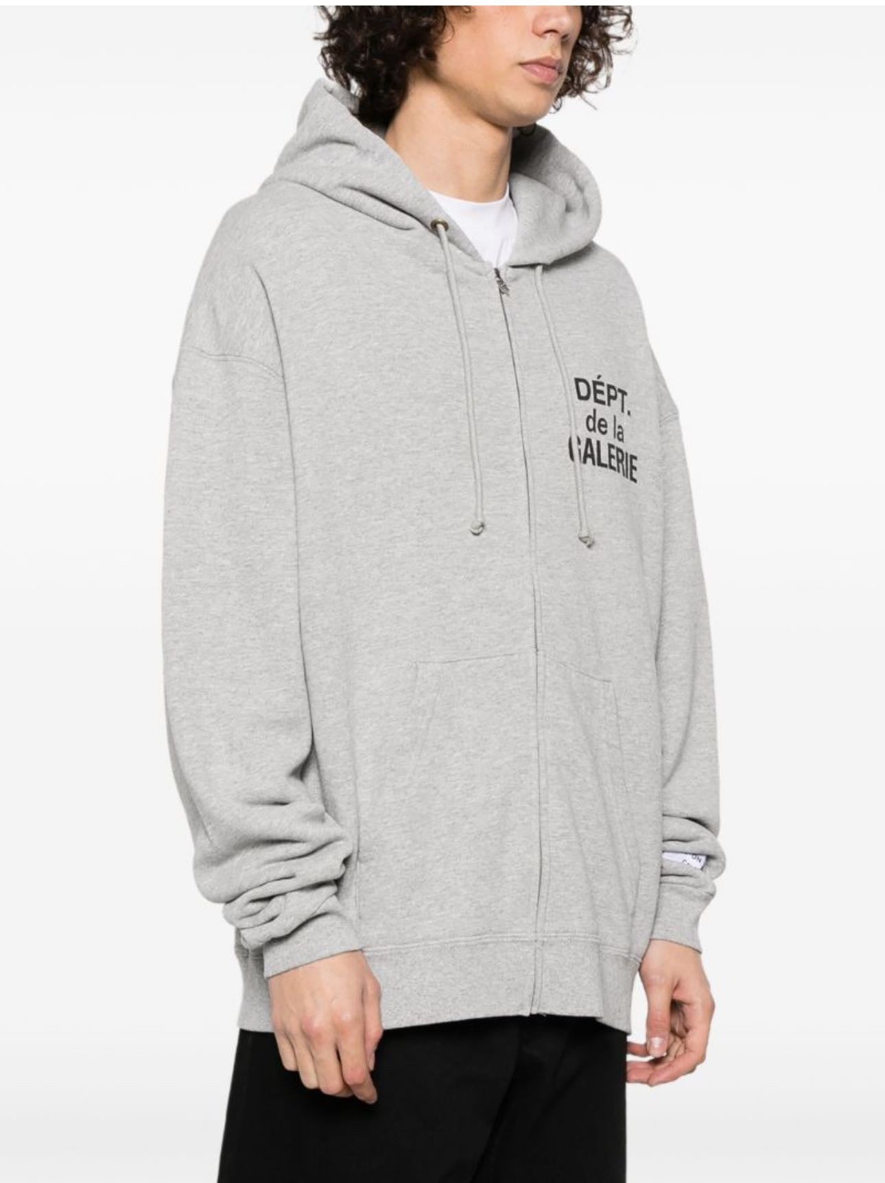 Graue Jacke