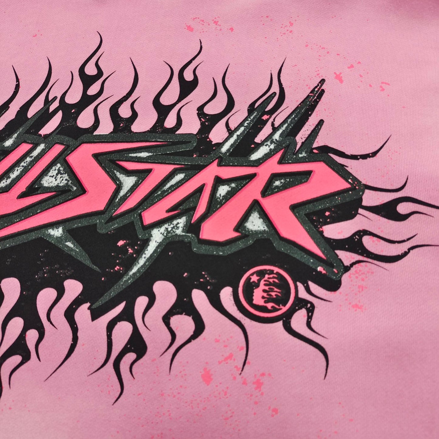 Sudadera con capucha rosa