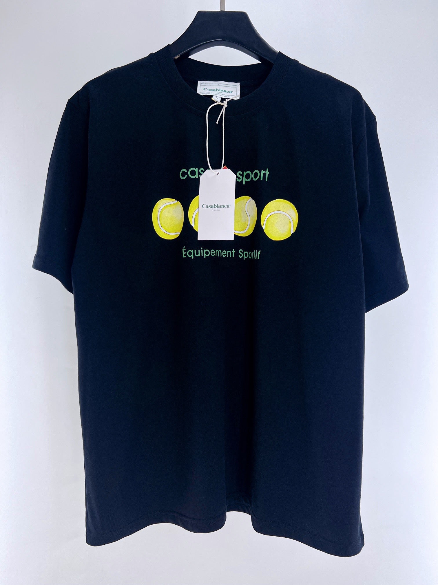Blau-weißes T-Shirt