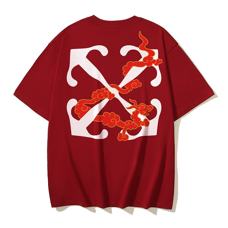 Black and Red T-shirt - FashionHype.xyz