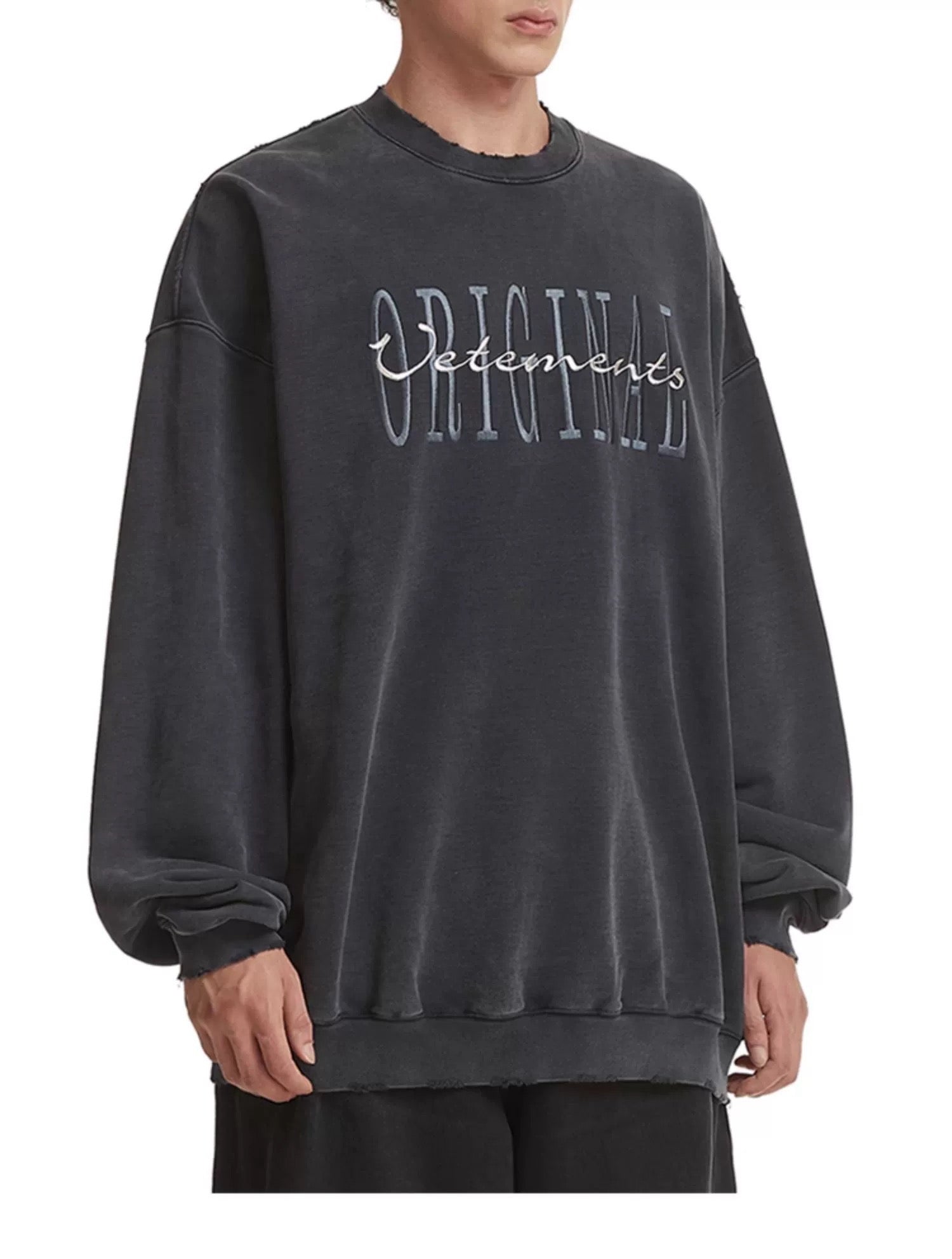 Schwarzes Sweatshirt